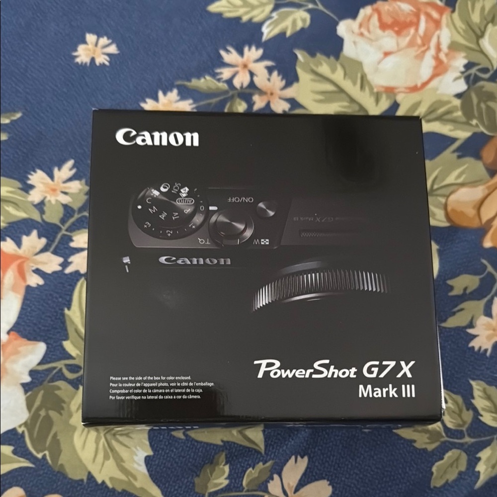 BRAND NEW Canon PowerShot G7 X Mark III Camera Black
